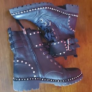 Sam Edelman Jennifer Boot Black Women's Size 8.5